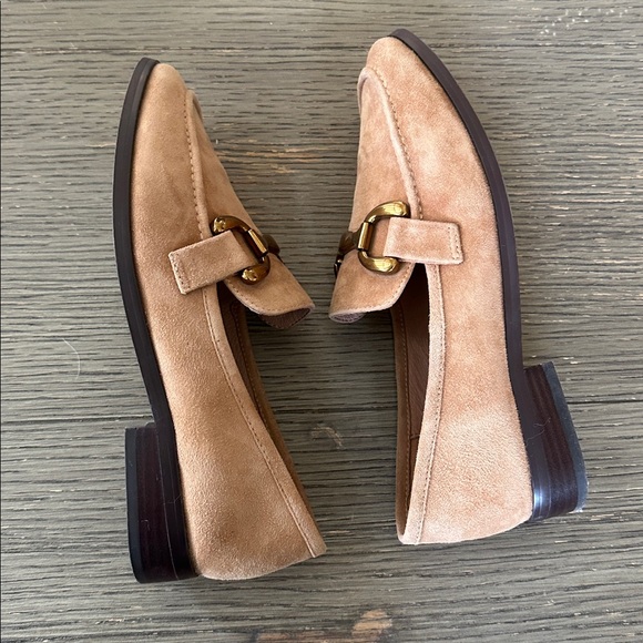Bibi Lou tan suede bit loafer size 37 - Picture 5 of 9